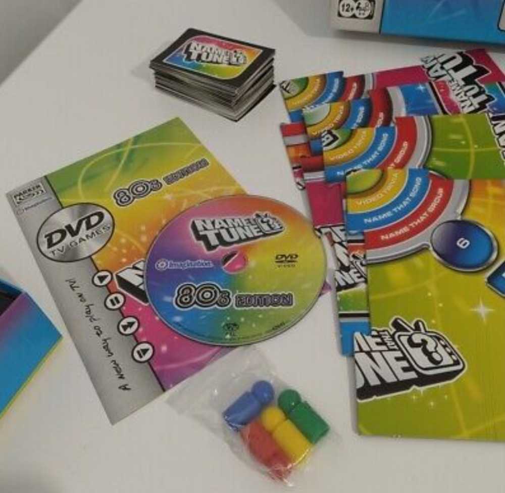 Name That Tune 80’s Edition  (2-4) board game collectible [Barcode 669165000449] - Main Image 4