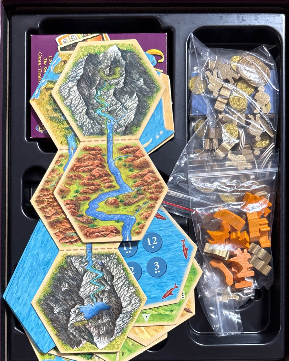 Catan: Traders & Barbarians Expansion  (4) board game collectible [Barcode 029877030675] - Main Image 3
