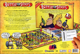 Battle of the Sexes 2nd Edition  (2 Teams of) board game collectible [Barcode 669165001484] - Main Image 2