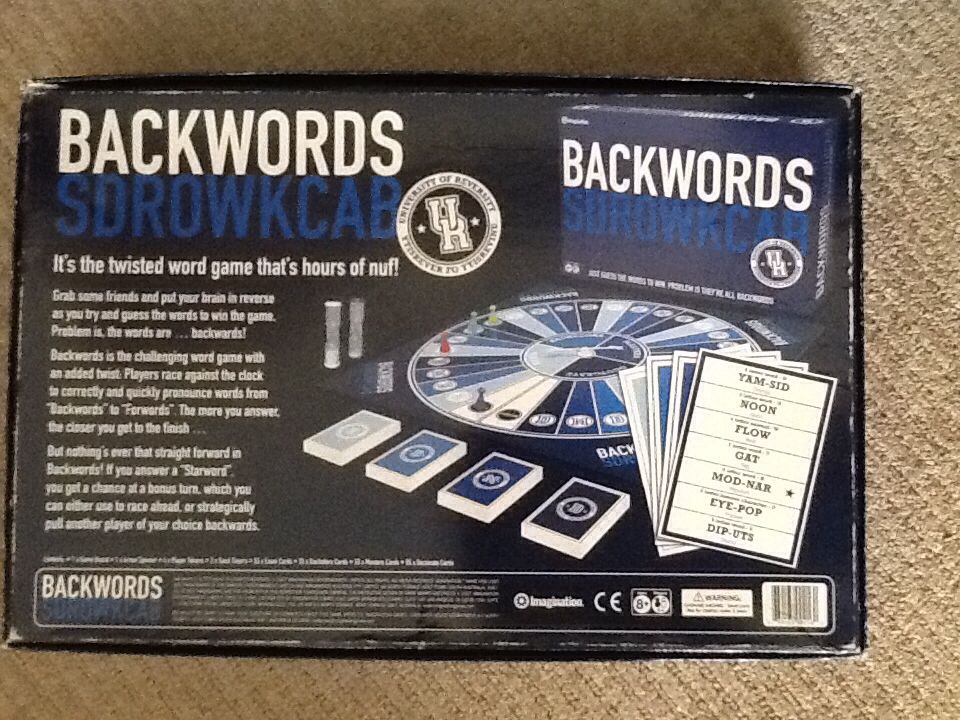Backwords  (2-4) board game collectible [Barcode 669165002160] - Main Image 2
