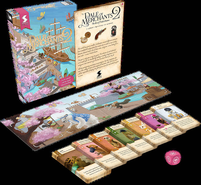 Dale of Merchants 2  (2-4) board game collectible [Barcode 672713583905] - Main Image 2