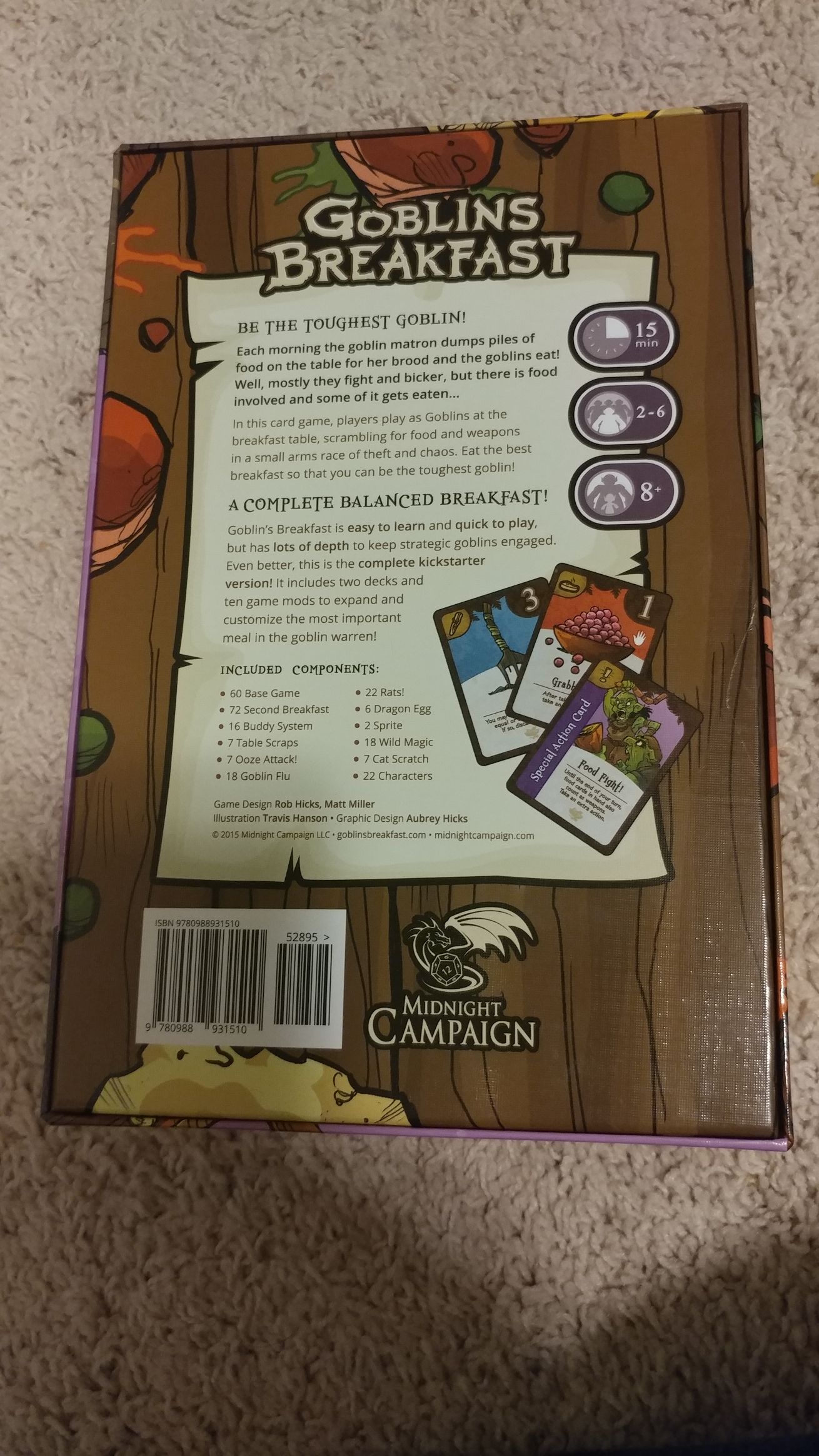 Goblins Breakfast  (2_6) board game collectible [Barcode 6781608931111] - Main Image 2