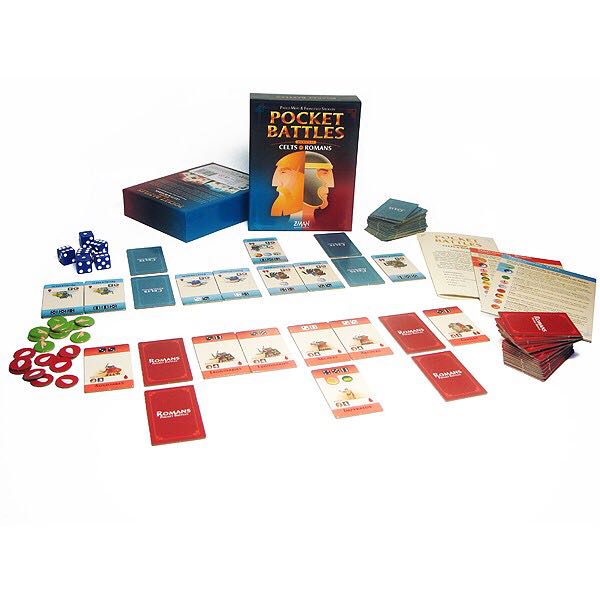 Pocket Battles: Celts vs Romans  (2) board game collectible [Barcode 681706043005] - Main Image 2