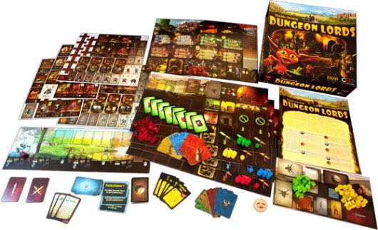 Dungeon Lords  (2-4) board game collectible [Barcode 681706070445] - Main Image 2