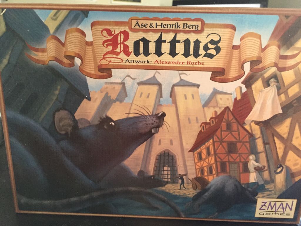 Rattus  (4) board game collectible [Barcode 681706070544] - Main Image 1