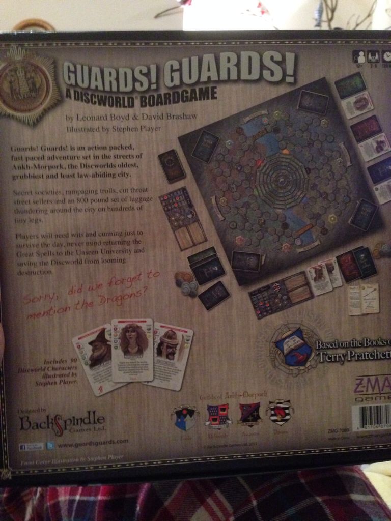 Guards! Guards!  (2-6) board game collectible [Barcode 681706070896] - Main Image 2