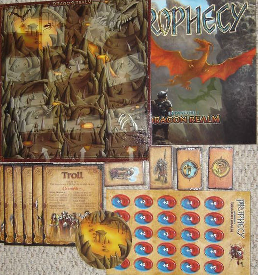Prophecy: Dragon Realm  (2-5) board game collectible [Barcode 681706099927] - Main Image 3