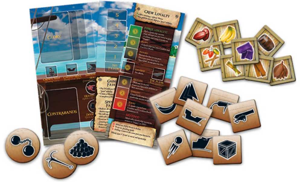 Merchants & Marauders: Seas of Glory  (2-4) board game collectible [Barcode 681706170626] - Main Image 4