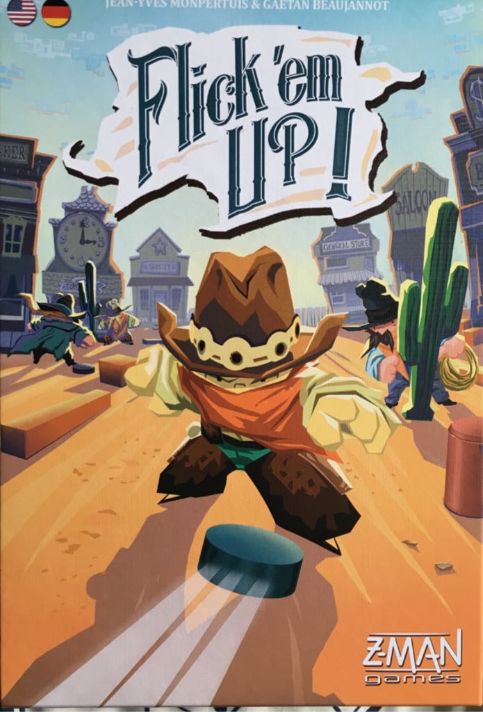 Flick ’em Up  (2-10) board game collectible [Barcode 681706300009] - Main Image 1