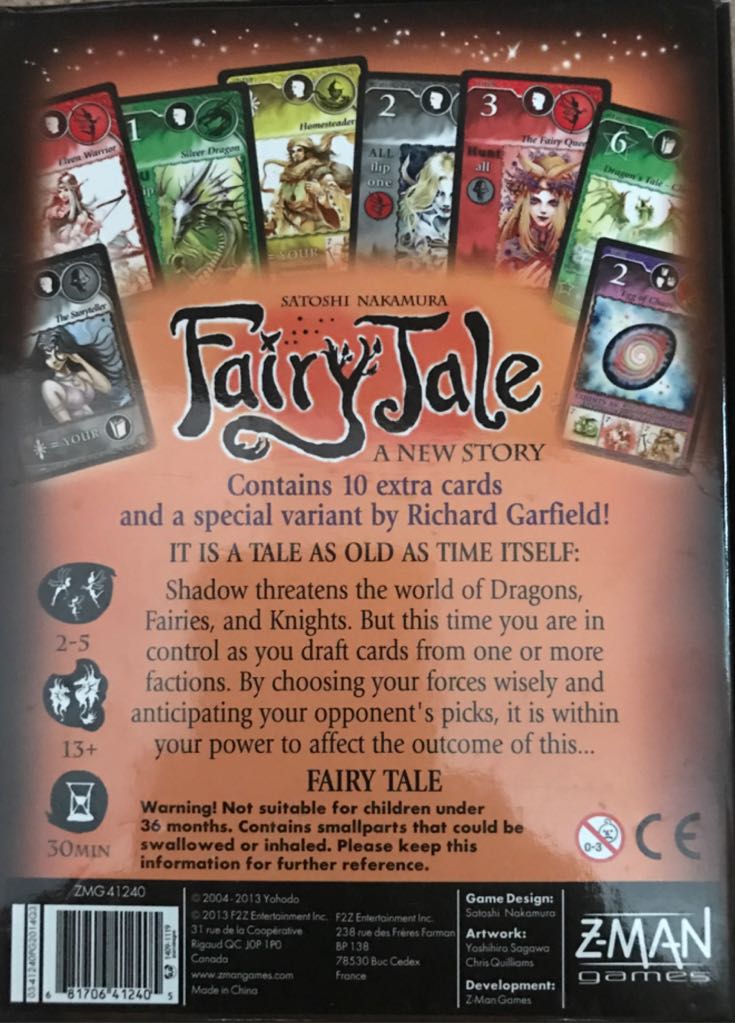 Fairy Tale: A New Story  (2-5) board game collectible [Barcode 681706412405] - Main Image 2