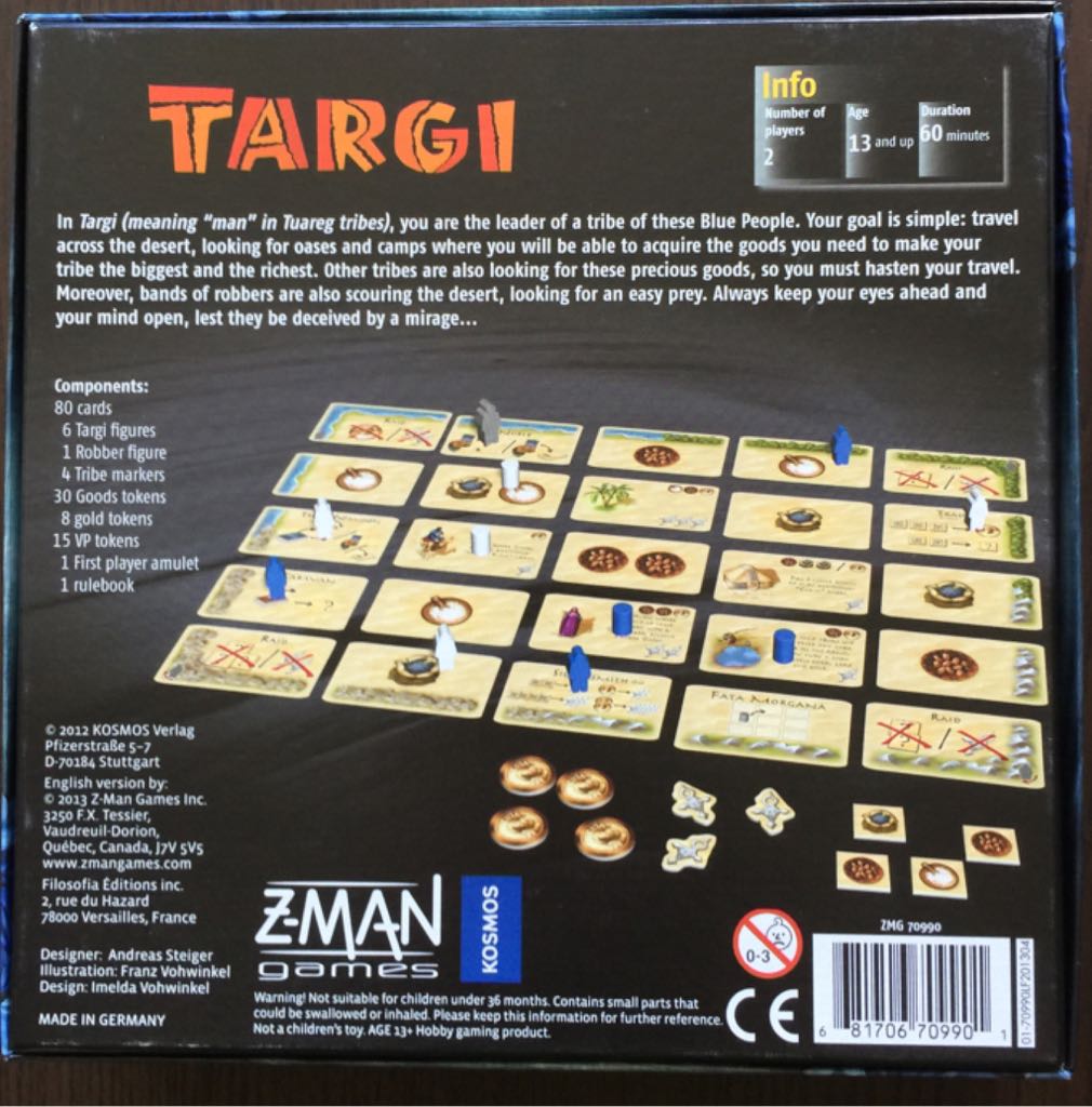 Targi  (2) board game collectible [Barcode 681706709901] - Main Image 2