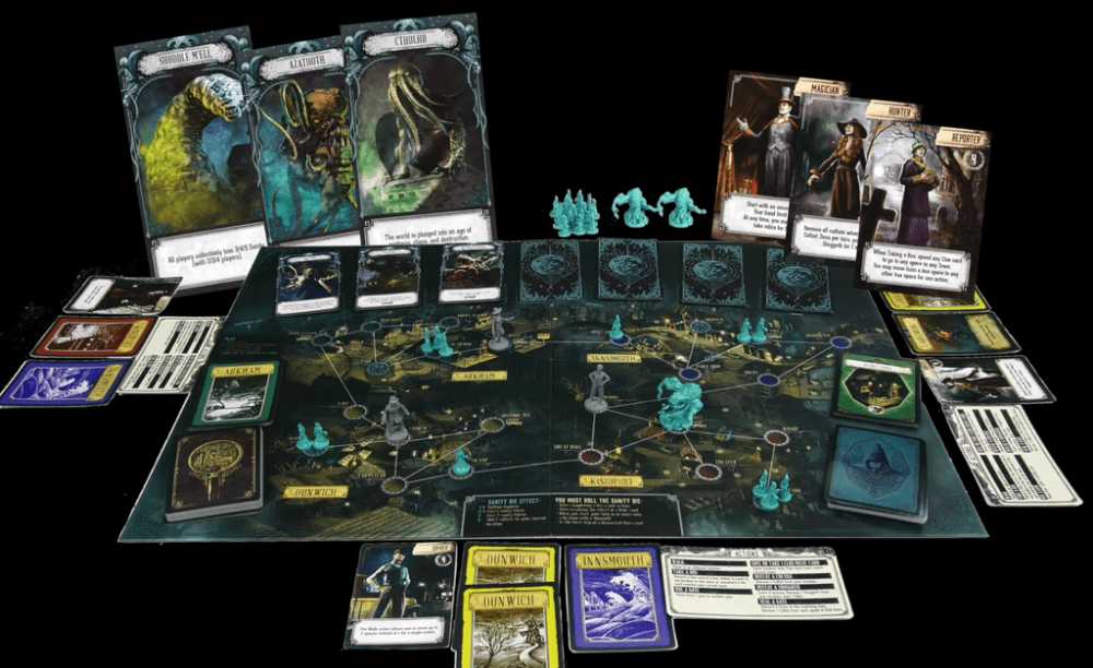 Reign of Cthulhu  (1-4) board game collectible [Barcode 681706711409] - Main Image 3