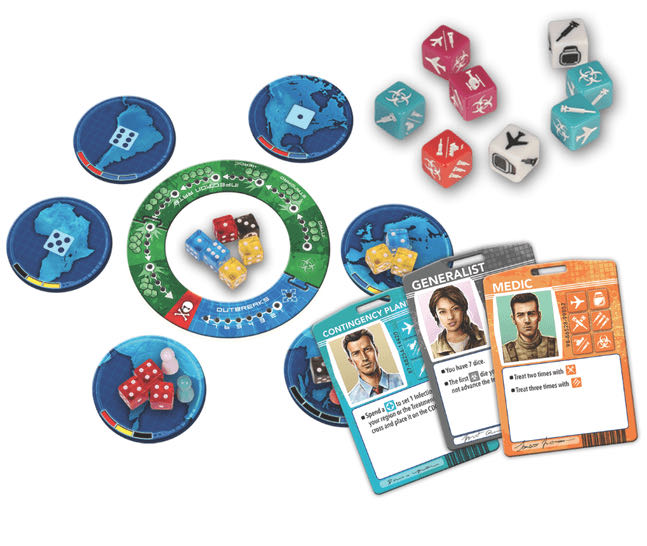 Pandemic: The Cure  (2-4) board game collectible [Barcode 681706711508] - Main Image 3