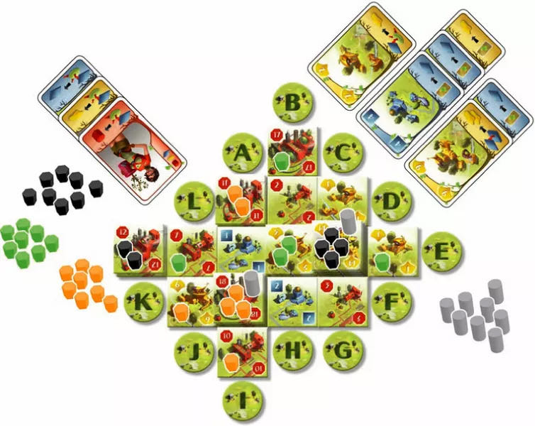 Ginkgopolis  (1-5) board game collectible [Barcode 681706712000] - Main Image 3