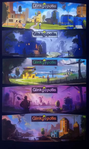 Ginkgopolis  (1-5) board game collectible [Barcode 681706712000] - Main Image 4