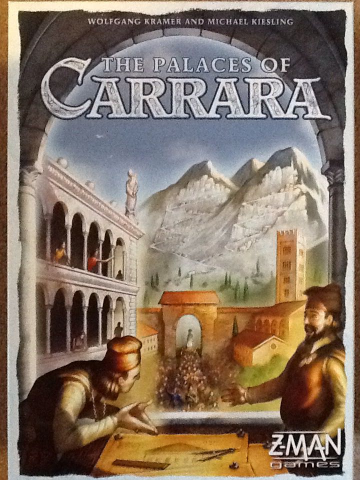 The Palaces Of Carrara  (2-4 Players) board game collectible [Barcode 681706712307] - Main Image 1