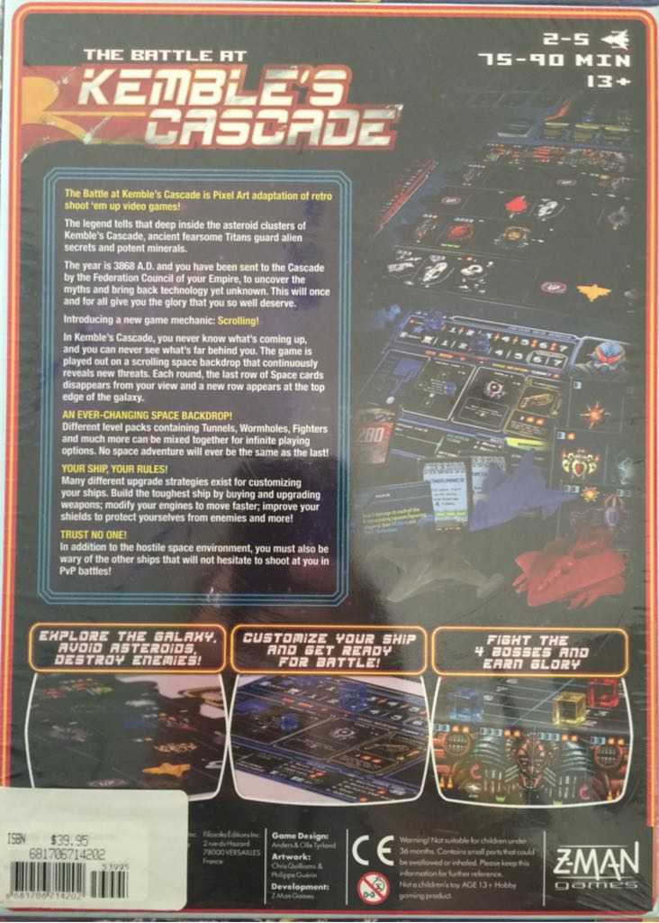 The Battle at Kemble’s Cascade  (2-5) board game collectible [Barcode 681706714202] - Main Image 2