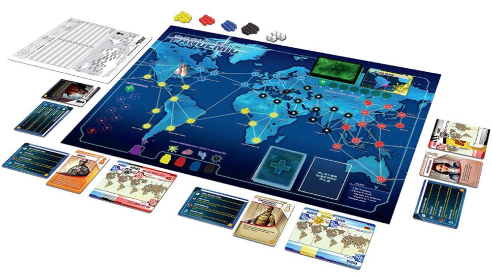Pandemic  (2-4) board game collectible [Barcode 681706911045] - Main Image 3