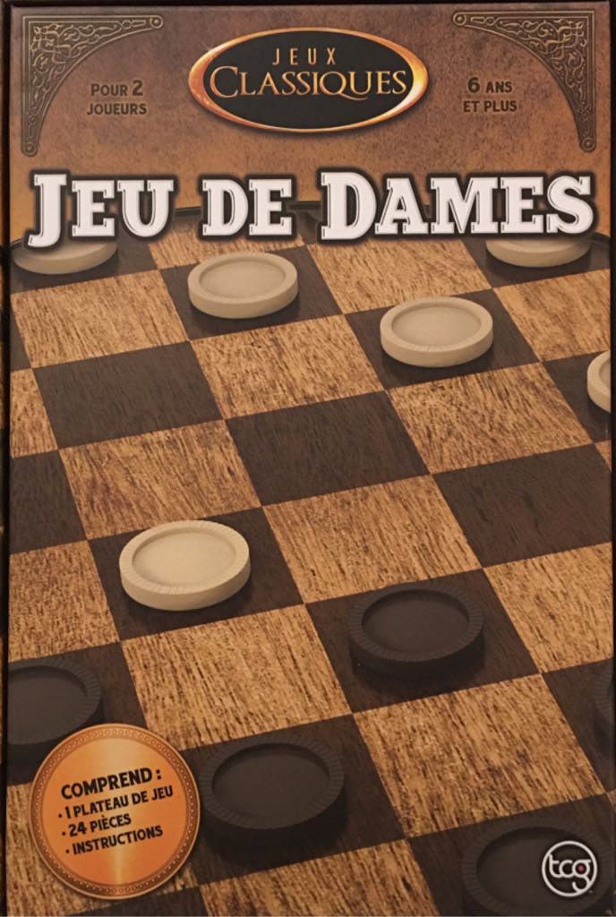 Checkers  (2) board game collectible [Barcode 686141010124] - Main Image 2