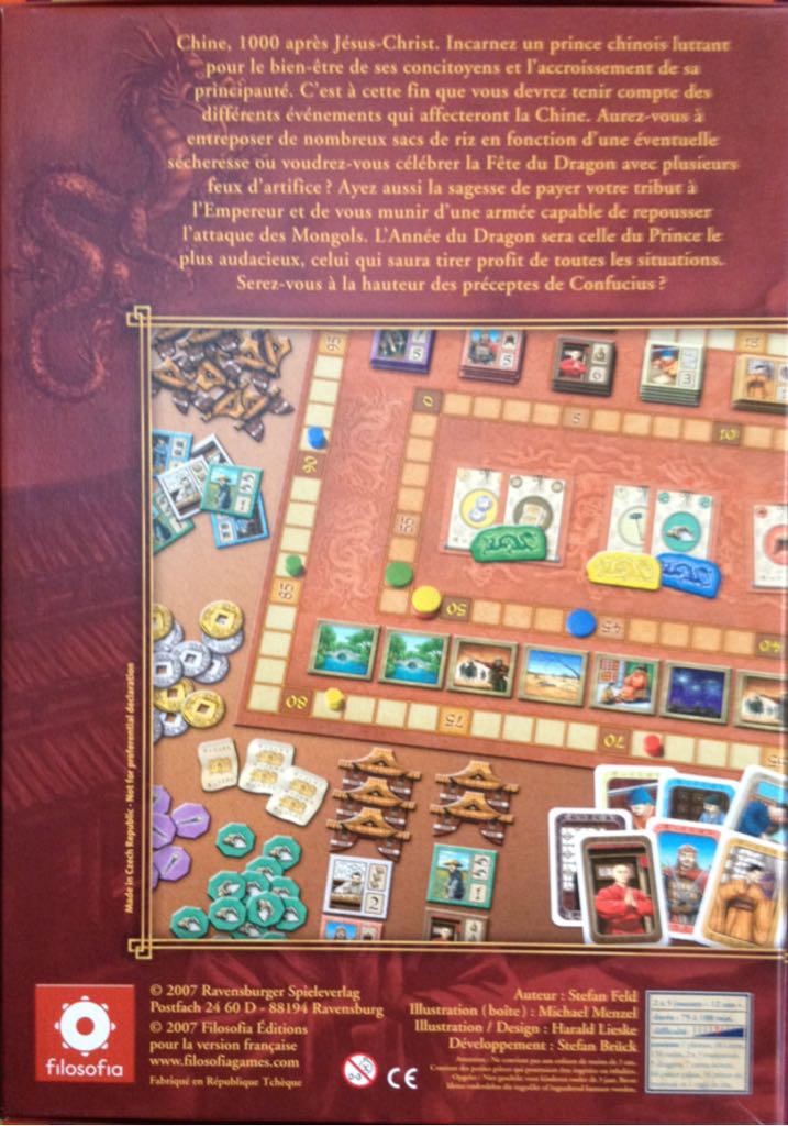 L’Année Du Dragon  (2-5) board game collectible [Barcode 688623100521] - Main Image 2