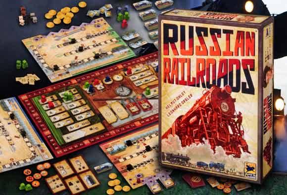 Russian Railroads  (2-4) board game collectible [Barcode 688623330201] - Main Image 3