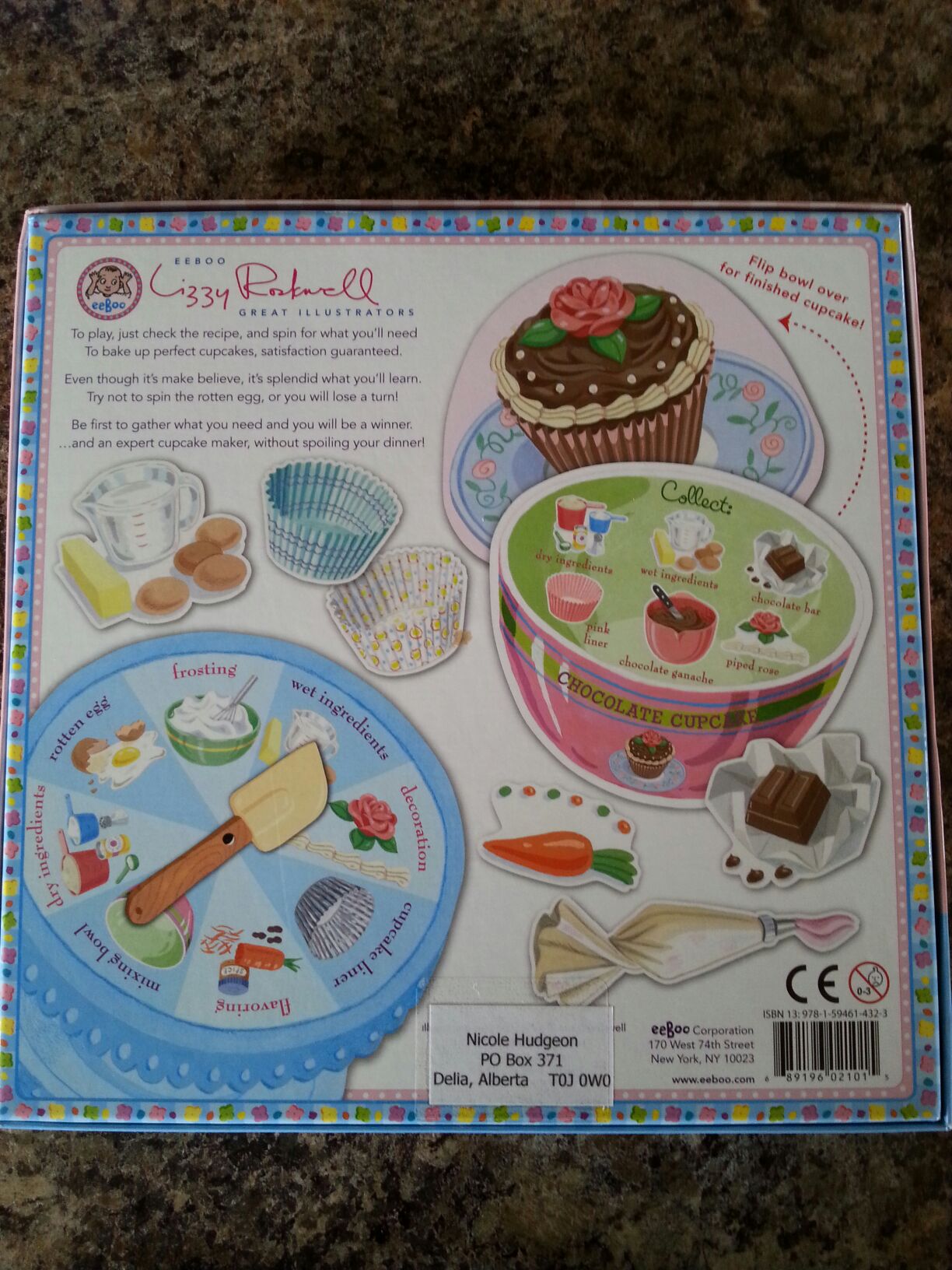 Cupcake game  (2-4) board game collectible [Barcode 689196021015] - Main Image 2