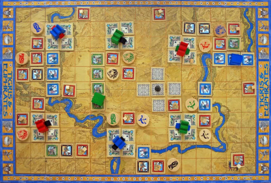 Tigris And Euphrates  (3-4) board game collectible [Barcode 029877041169] - Main Image 3