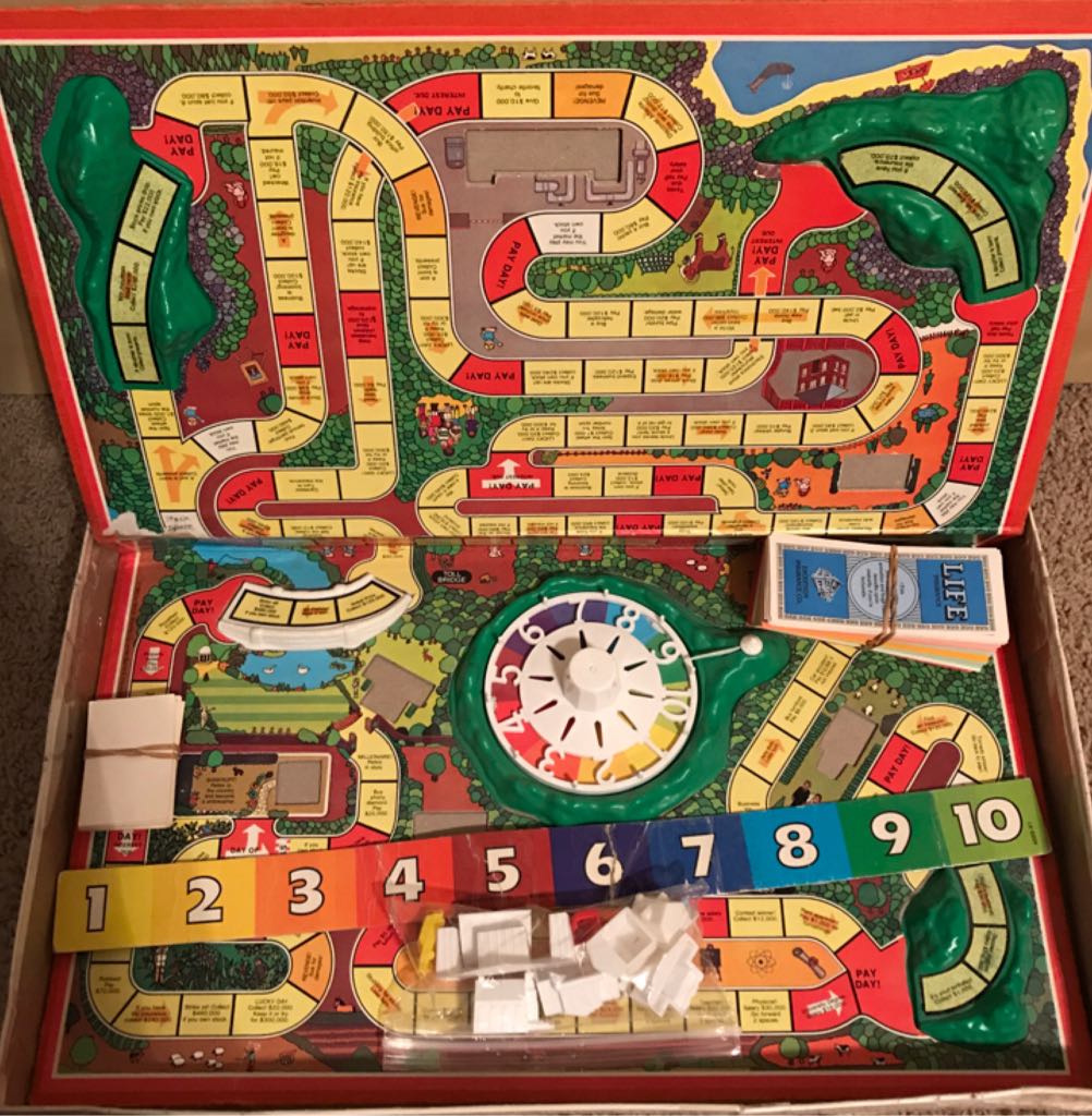 Game of Life 1985, The  (2-8) board game collectible [Barcode 689992332353] - Main Image 2
