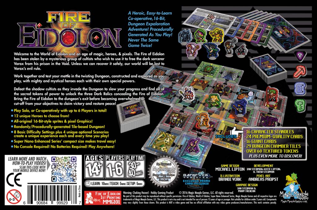 Fire of Eidolon  (1-6) board game collectible [Barcode 690684999297] - Main Image 2