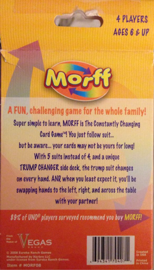 Morff  (4) board game collectible [Barcode 694341704071] - Main Image 2