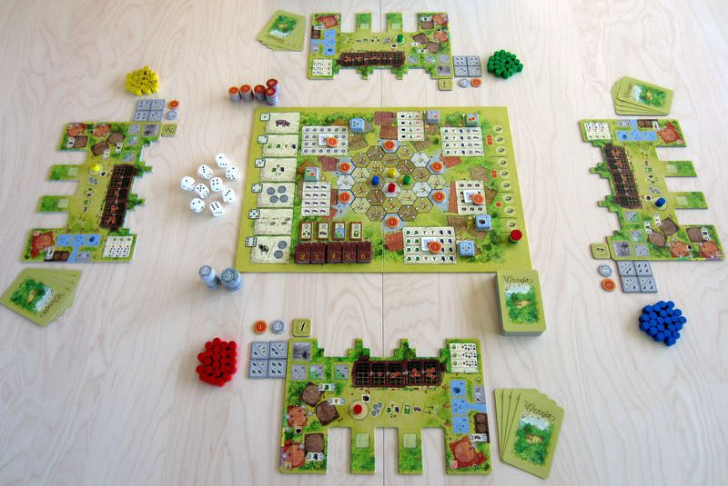 La Granja  (1-4) board game collectible [Barcode 696859265716] - Main Image 4