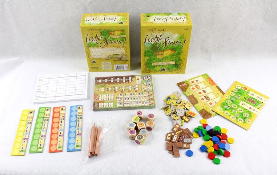 La Granja No Siesta!  (1-4 Players) board game collectible [Barcode 696859265969] - Main Image 4
