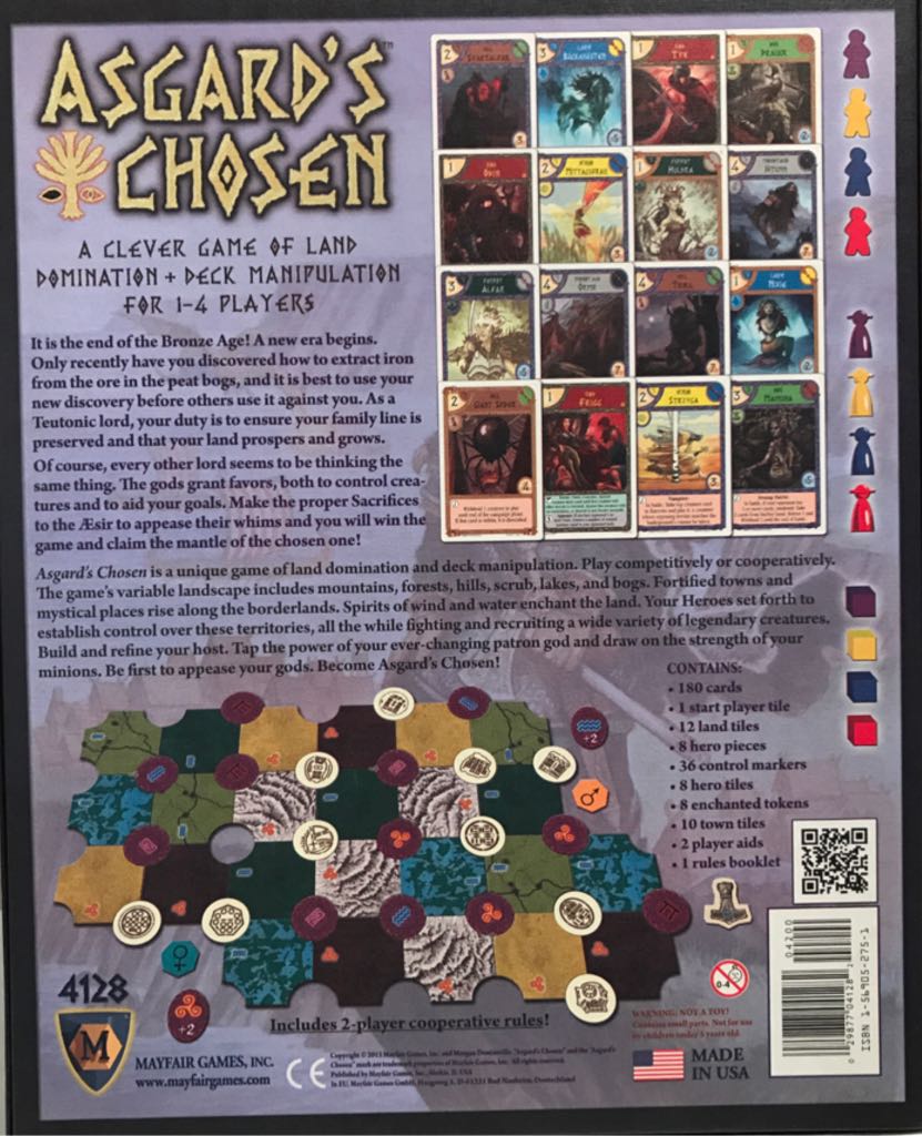 Asgard’s Chosen  (1 to 4) board game collectible [Barcode 029877041282] - Main Image 2