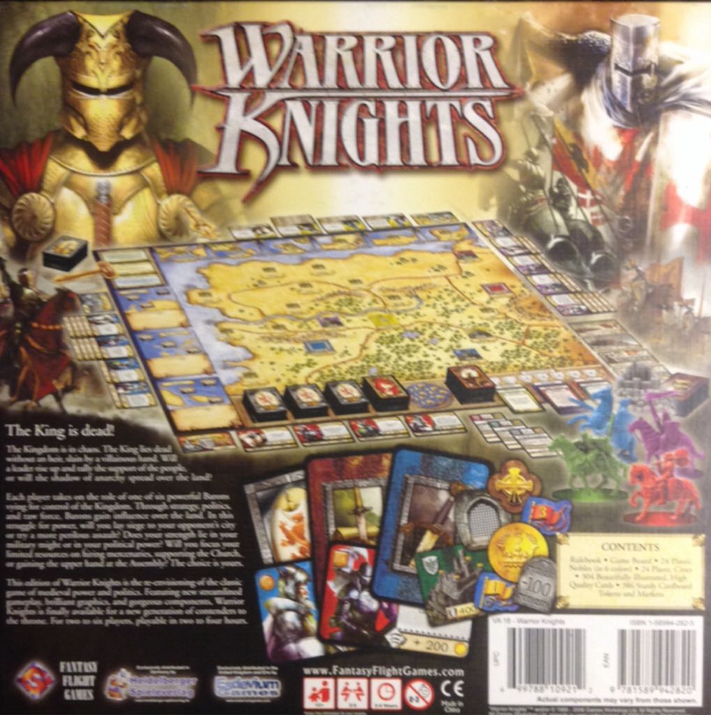 Warrior Knights (2006)  (2 to 6) board game collectible [Barcode 699788109212] - Main Image 2