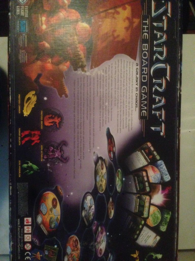 StarCraft - The Board Game  (2-6) board game collectible [Barcode 699788109335] - Main Image 2
