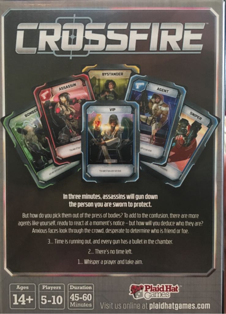 Crossfire  (5-10) board game collectible [Barcode 699788109908] - Main Image 2