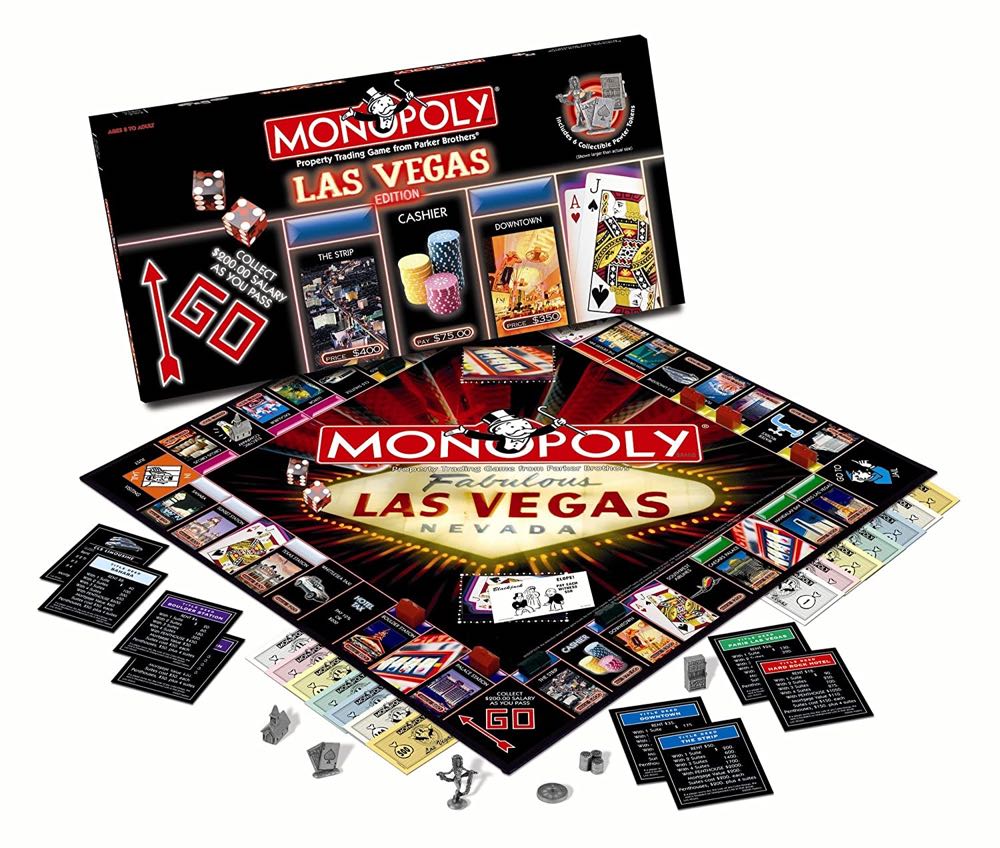 Monopoly: Las Vegas Edition  (2 - 6) board game collectible [Barcode 700304000286] - Main Image 2