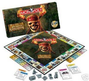 Monopoly. Disney Pirates Of The Caribbean Collector’s Edition  (2-6) board game collectible [Barcode 700304000583] - Main Image 3