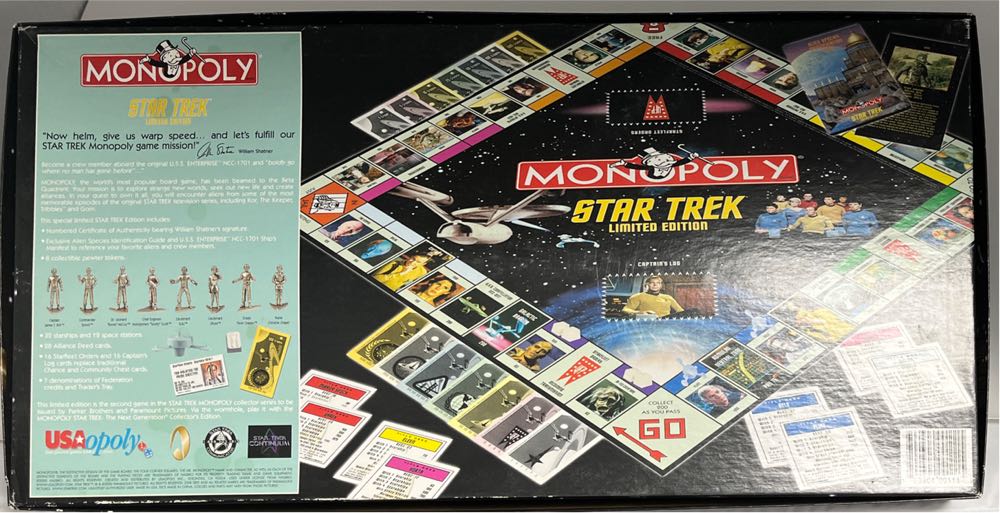 Monopoly Star Trek  (2 - 8) board game collectible [Barcode 700304001115] - Main Image 2