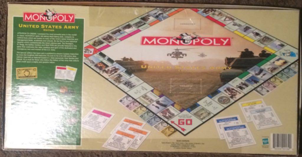 United States Army  (2-6) board game collectible [Barcode 700304001399] - Main Image 2
