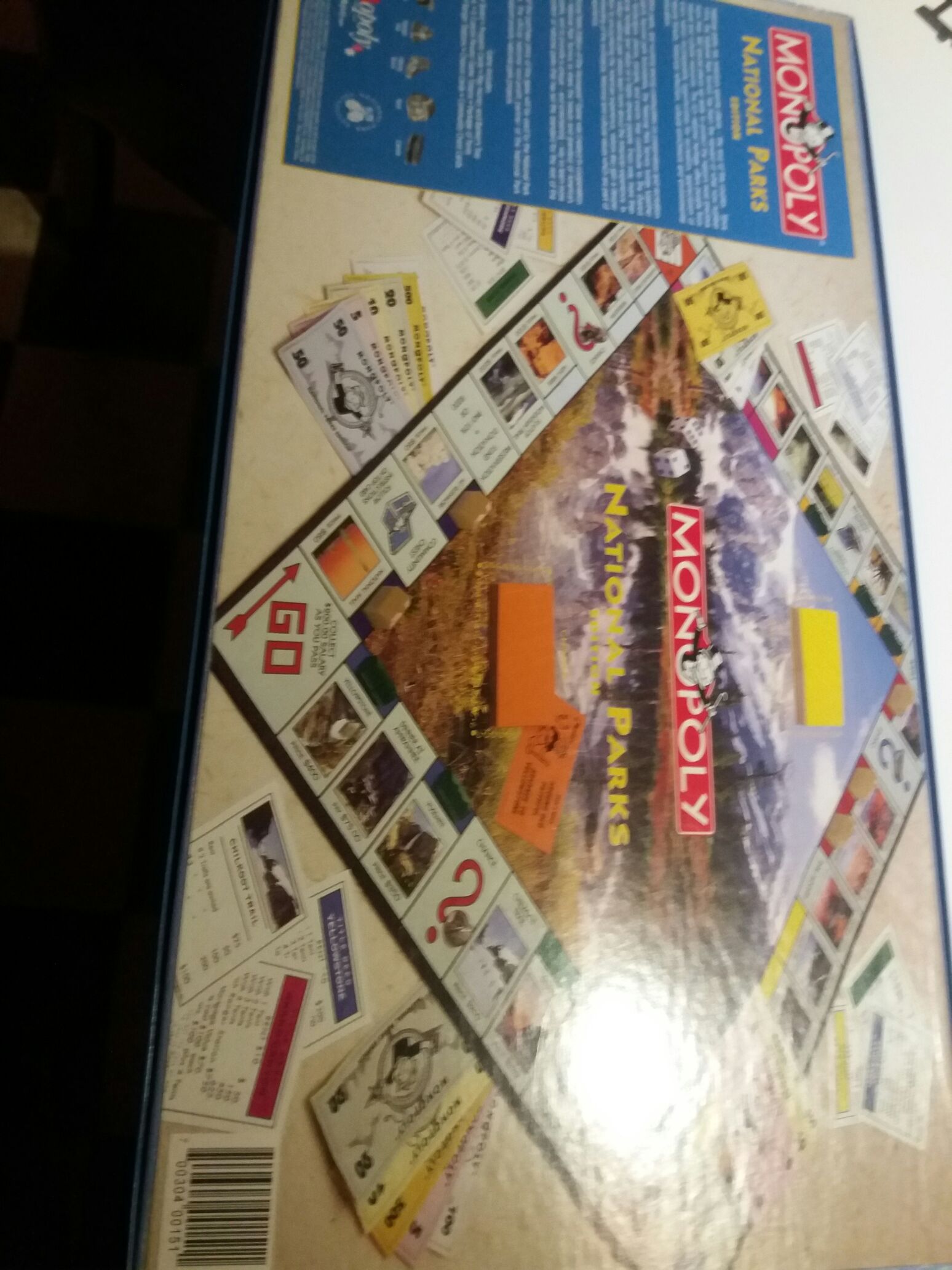 National Parks  (6) board game collectible [Barcode 700304001511] - Main Image 2