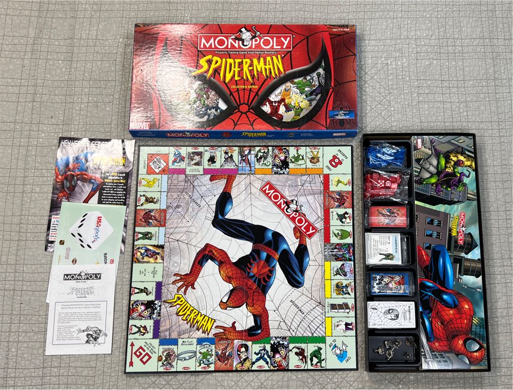 Monopoly Spider-Man  (6) board game collectible [Barcode 700304001641] - Main Image 4