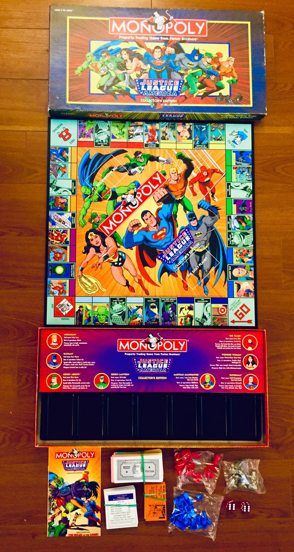 Justice League America Collectors Edition  (2-8) board game collectible [Barcode 700304001702] - Main Image 3