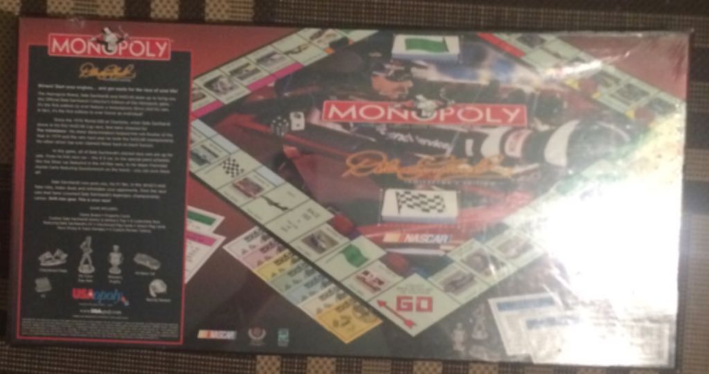 Monopoly: Dale Earnhardt Collectors Edition  (2-6) board game collectible [Barcode 700304001719] - Main Image 2