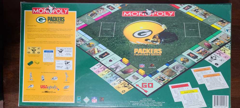 Monopoly Packers Collector’s Edition   board game collectible [Barcode 700304001962] - Main Image 2