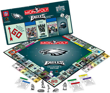 Monopoly: Eagles Collector’s Edition  (2-6) board game collectible [Barcode 700304001986] - Main Image 3