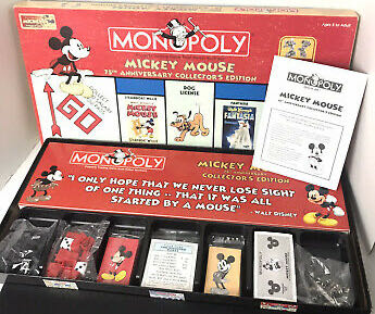 Mickey Mouse 75th Anniversary Collector’s Edition  (2 - 6 Players) board game collectible [Barcode 700304002082] - Main Image 2