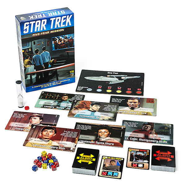 Star Trek Five-Year Mission  (3-7) board game collectible [Barcode 029877041398] - Main Image 3
