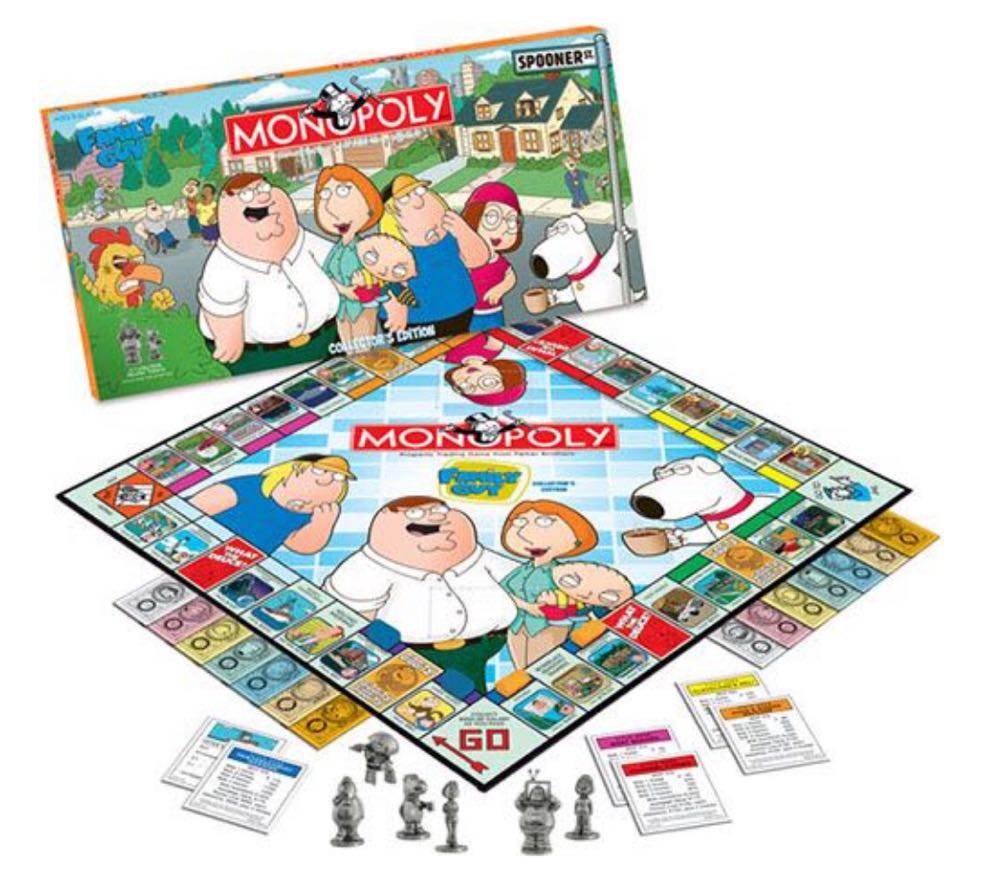 Family Guy Collector’s Edition  (2-6) board game collectible [Barcode 700304002624] - Main Image 2