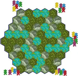 Costa Rica  (2 - 5) board game collectible [Barcode 029877041404] - Main Image 3